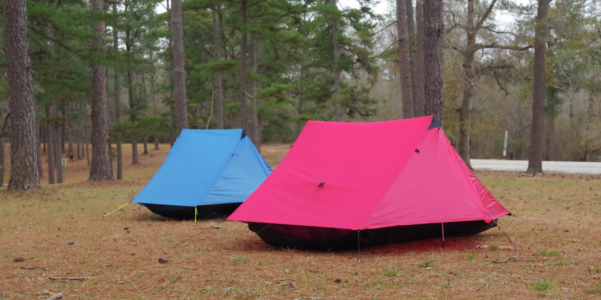 Picture of ultralight sleeping bag.