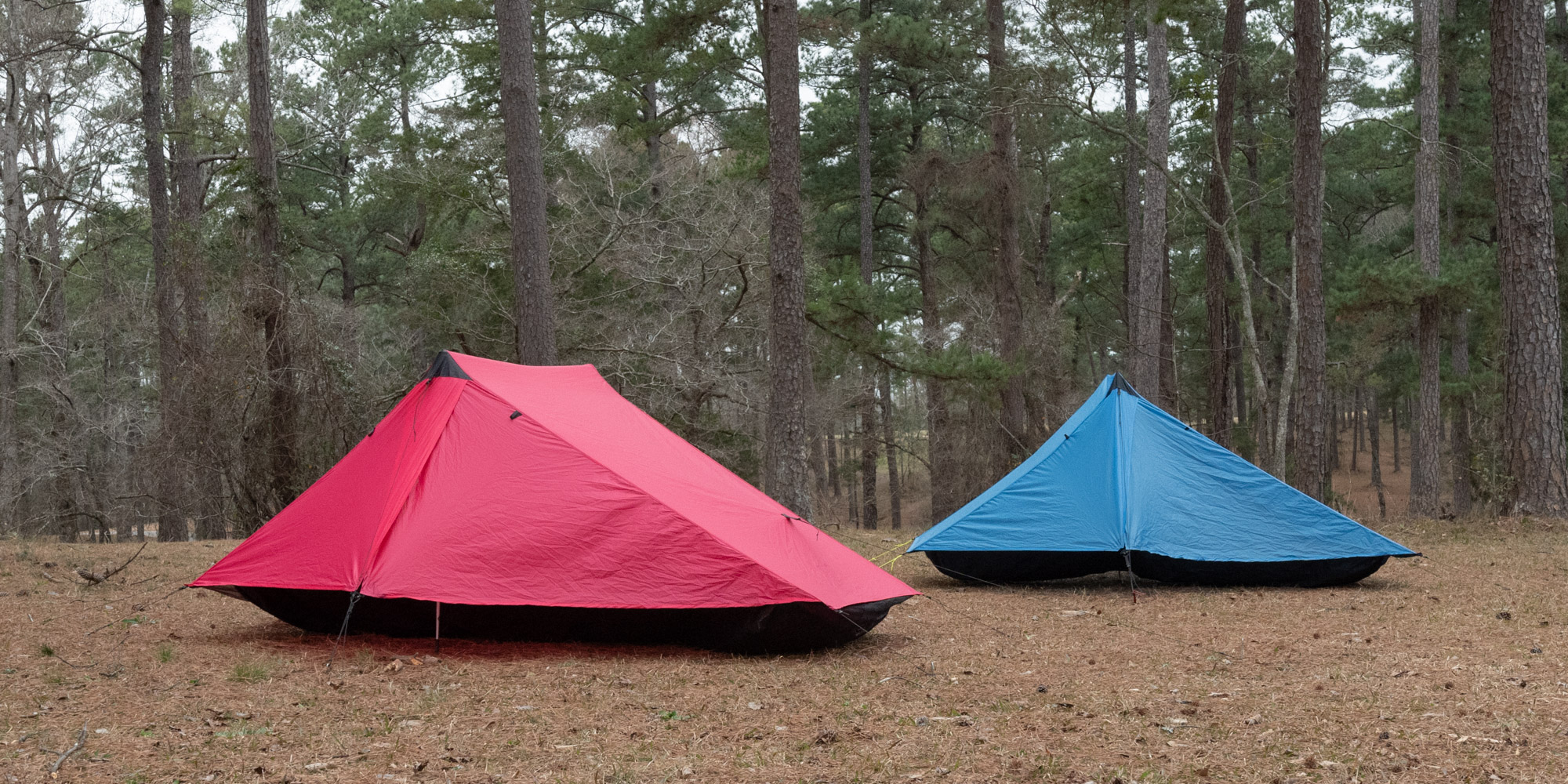 Picture of ultralight tent.