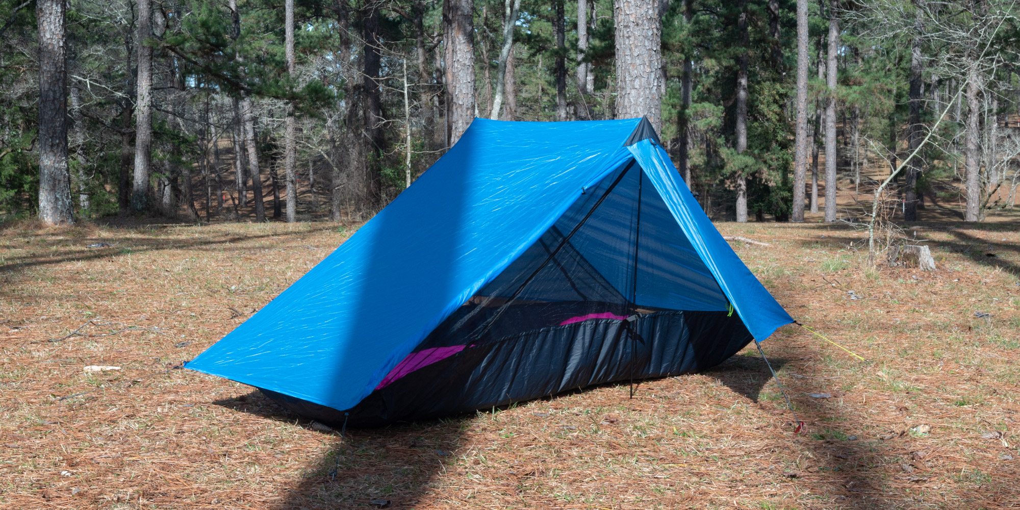 Picture of ultralight tent.