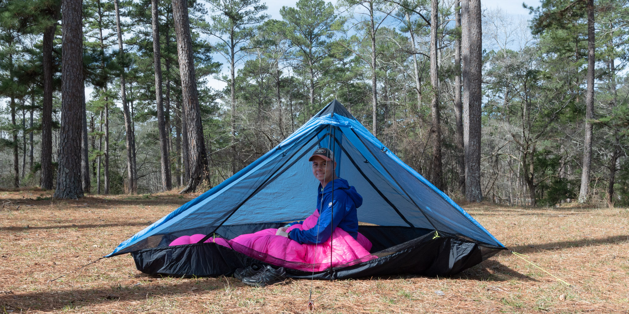 Picture of ultralight tent.